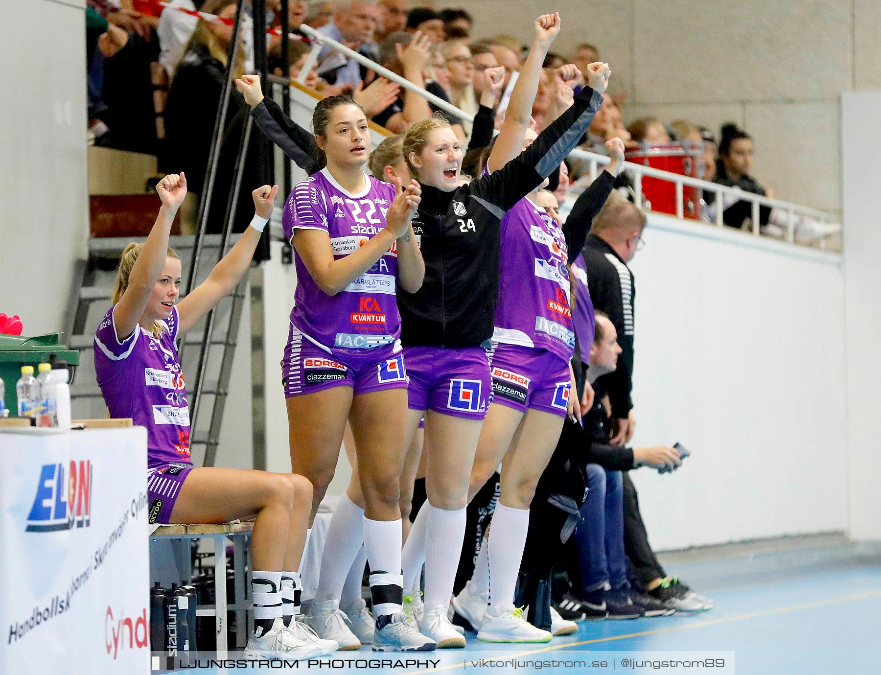 Skara HF-Skövde HF 22-24,dam,Skara Idrottshall,Skara,Sverige,Handboll,,2019,225533