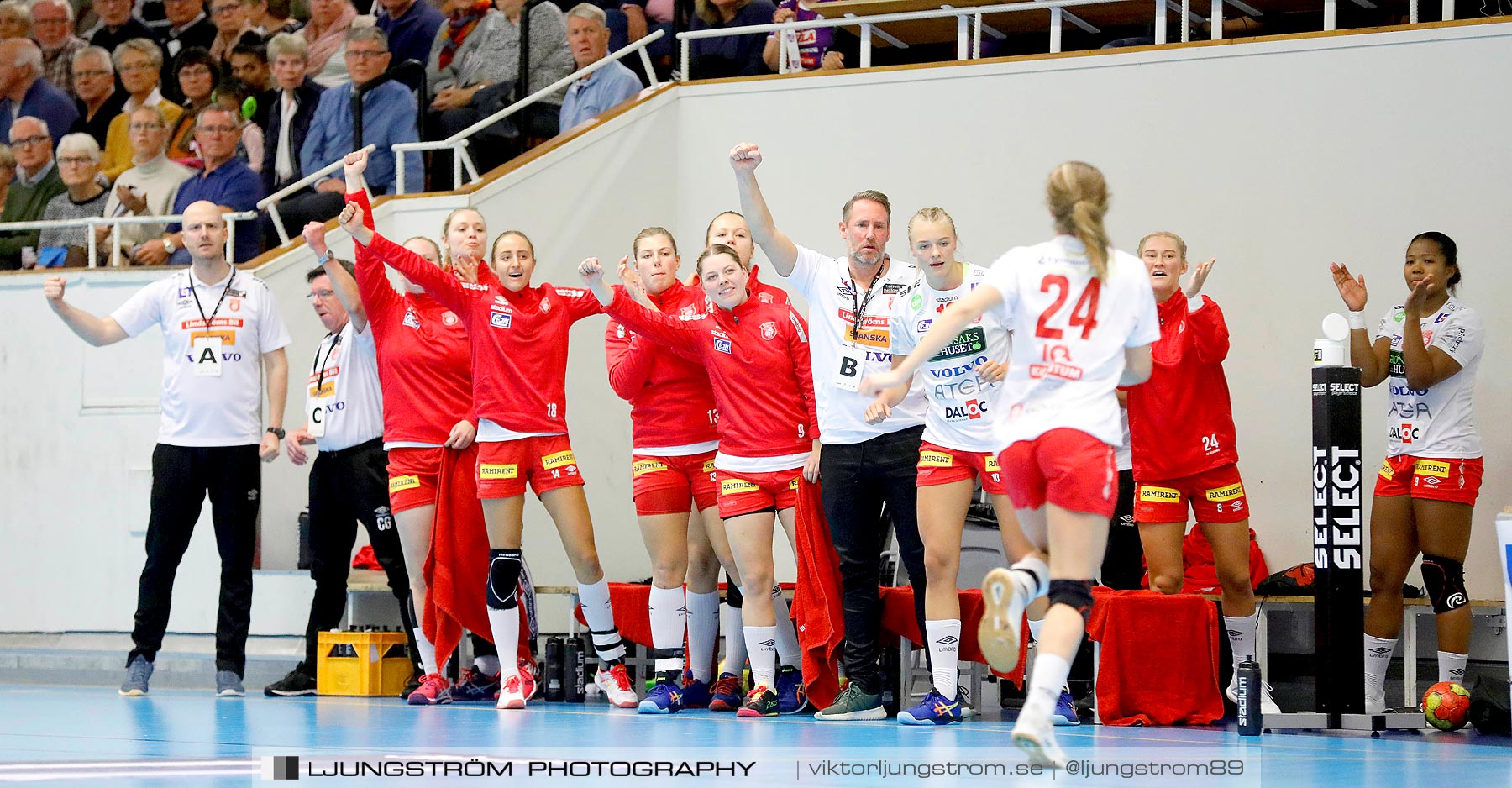 Skara HF-Skövde HF 22-24,dam,Skara Idrottshall,Skara,Sverige,Handboll,,2019,225540