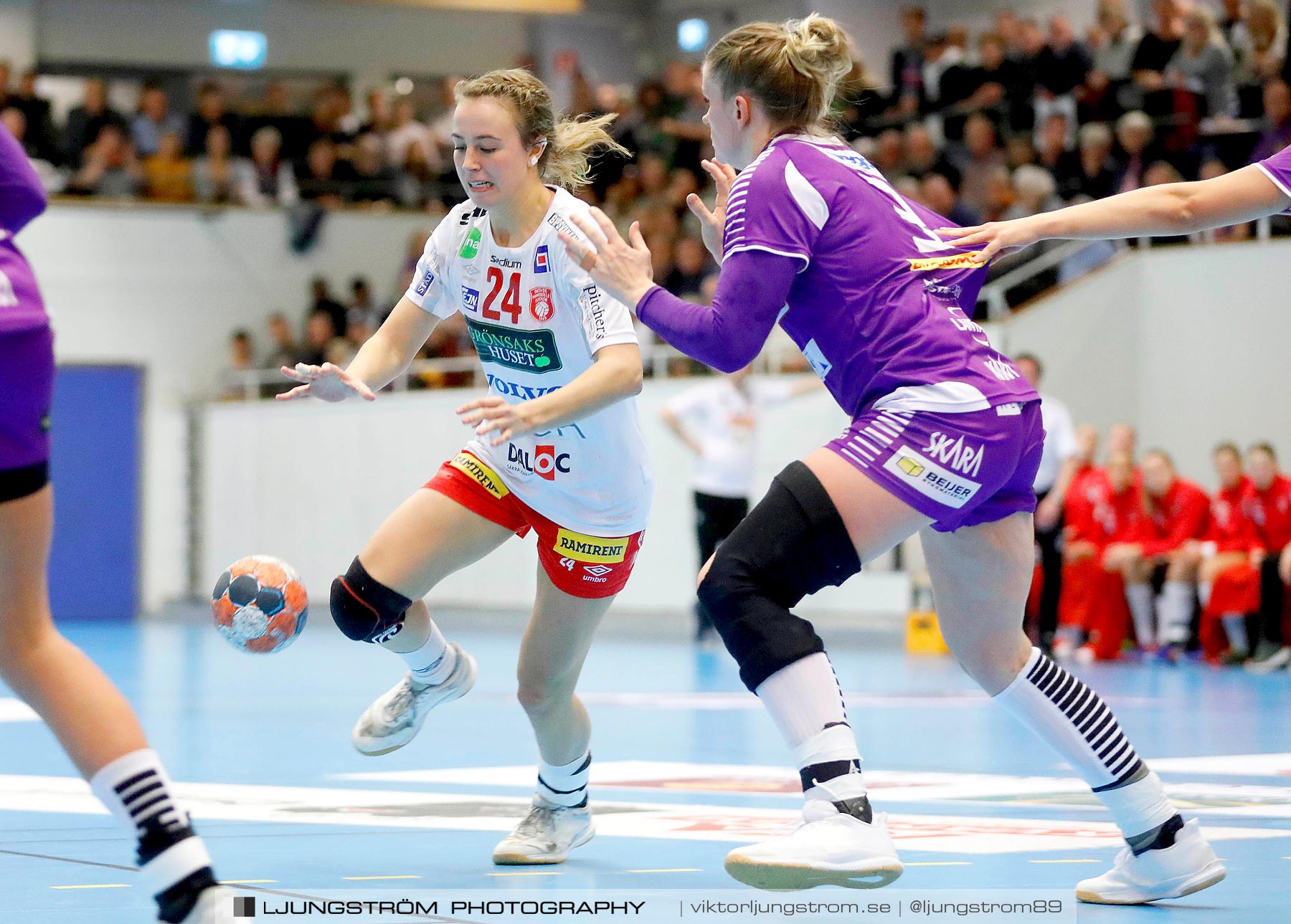 Skara HF-Skövde HF 22-24,dam,Skara Idrottshall,Skara,Sverige,Handboll,,2019,225545