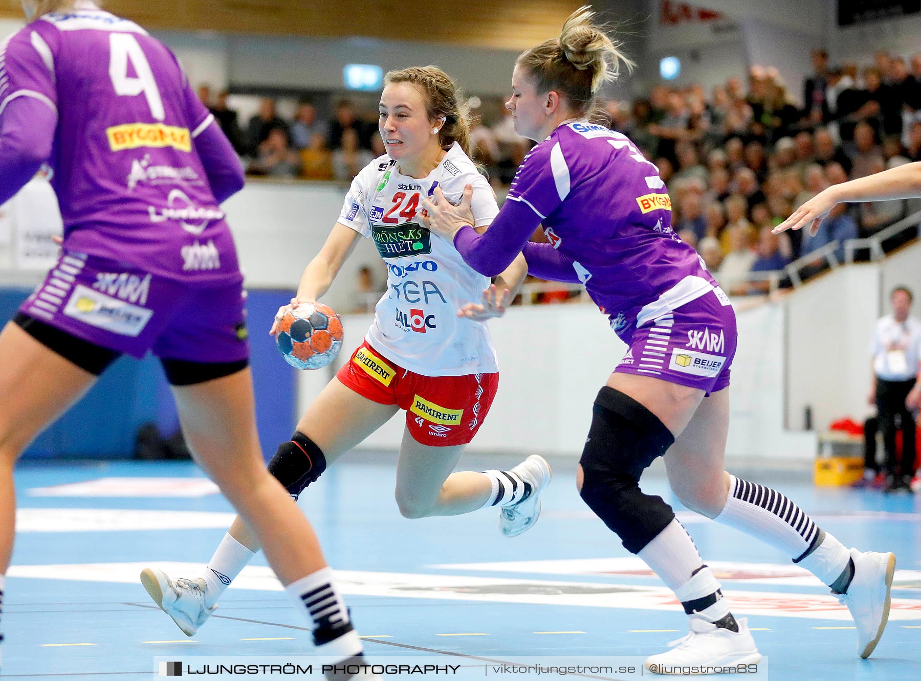 Skara HF-Skövde HF 22-24,dam,Skara Idrottshall,Skara,Sverige,Handboll,,2019,225546