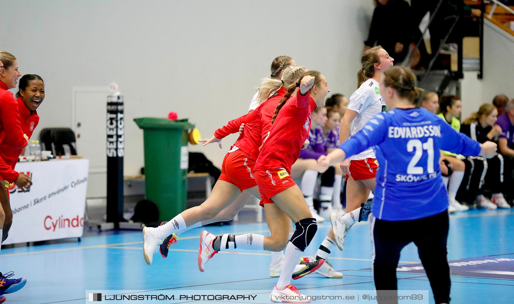 Skara HF-Skövde HF 22-24,dam,Skara Idrottshall,Skara,Sverige,Handboll,,2019,225600