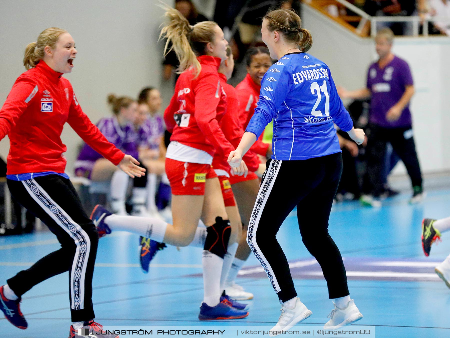 Skara HF-Skövde HF 22-24,dam,Skara Idrottshall,Skara,Sverige,Handboll,,2019,225601