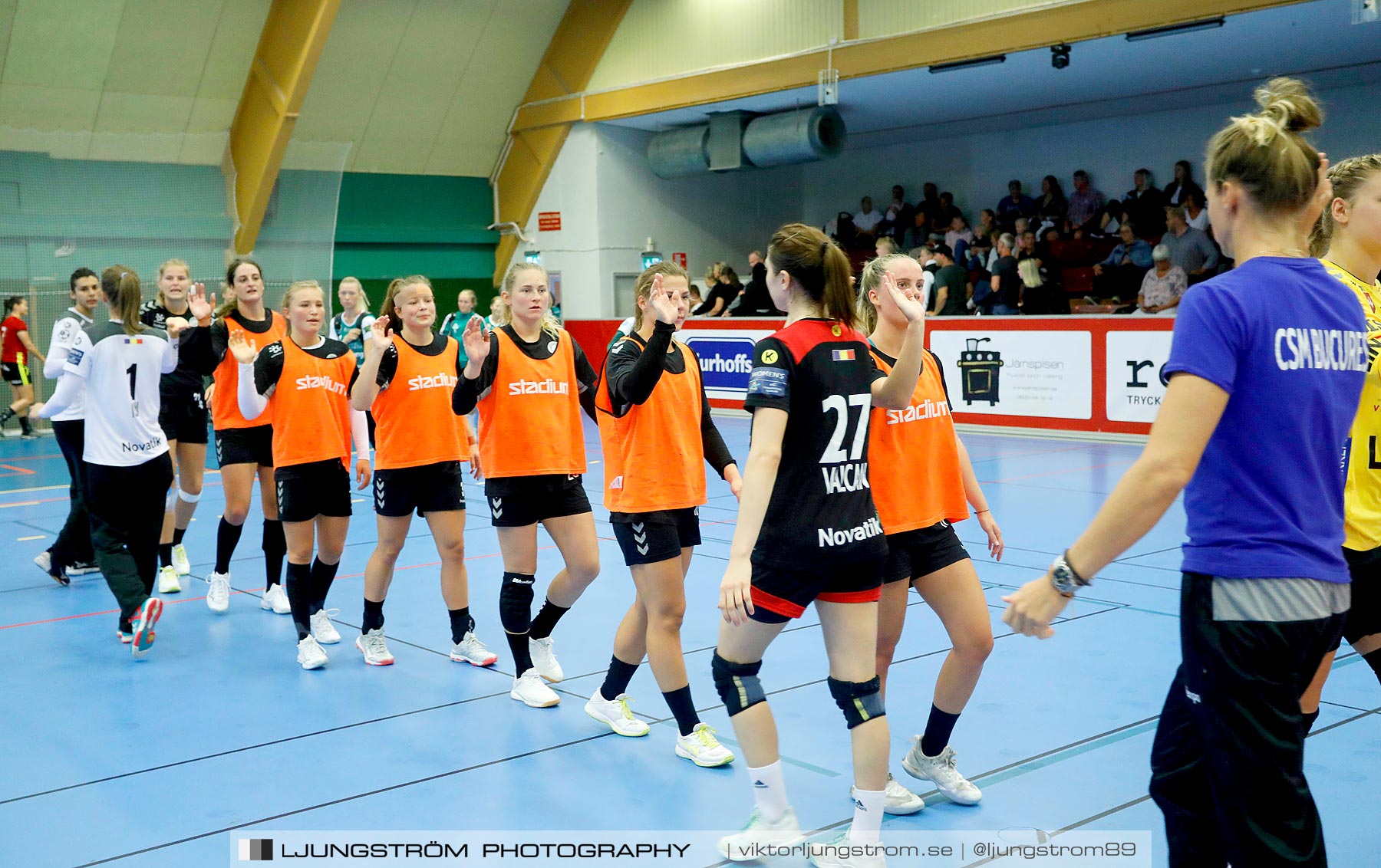 Annliz Cup FINAL CSM București-TTH Holstebro 21-23,dam,Skövde Idrottshall,Skövde,Sverige,Handboll,,2019,225721