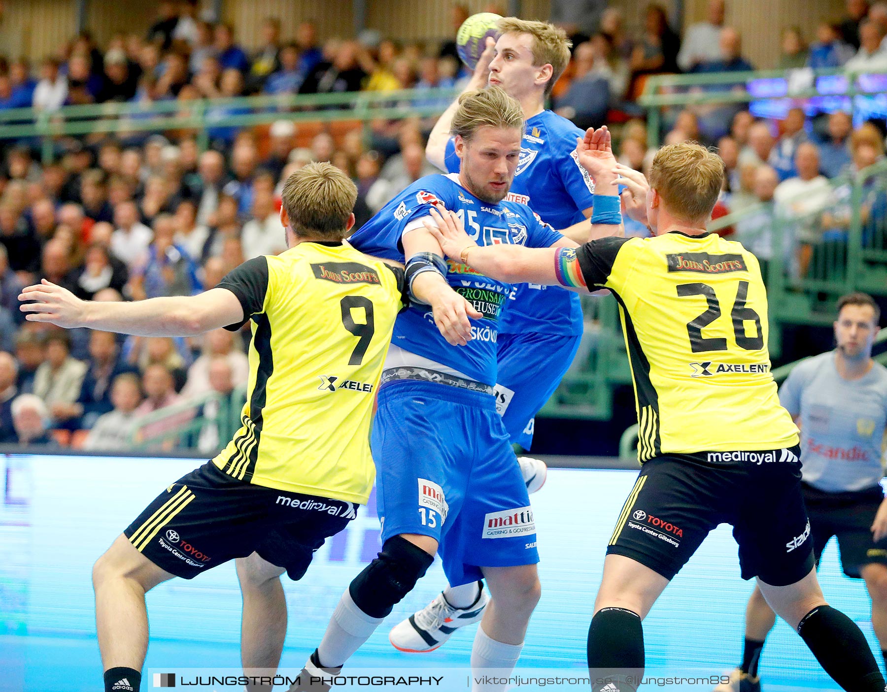 IFK Skövde HK-IK Sävehof 26-26,herr,Arena Skövde,Skövde,Sverige,Handboll,,2019,226535