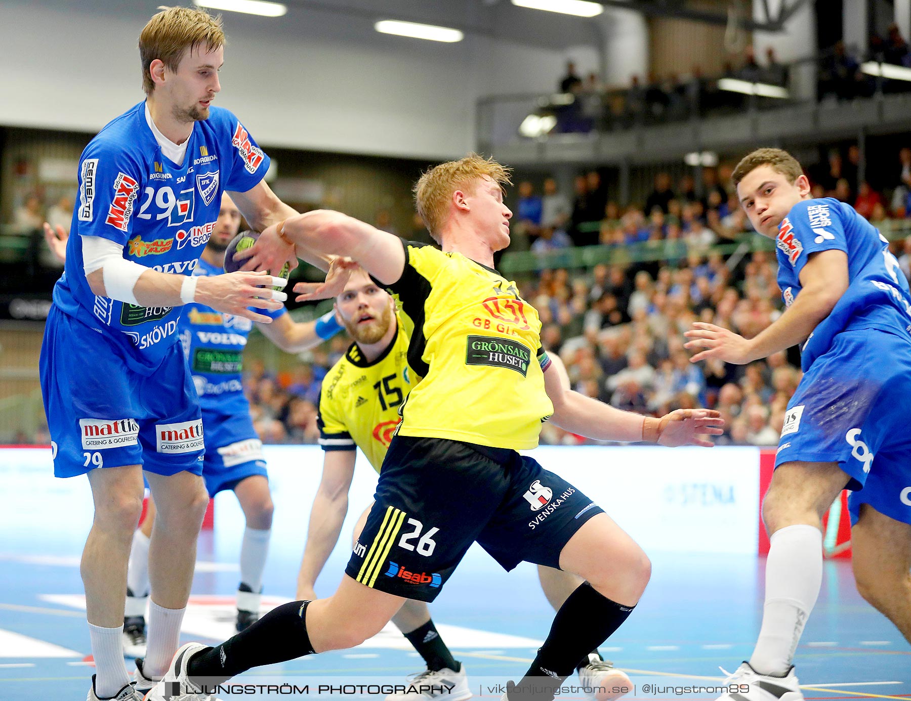 IFK Skövde HK-IK Sävehof 30-32,herr,Arena Skövde,Skövde,Sverige,Handboll,,2019,226861