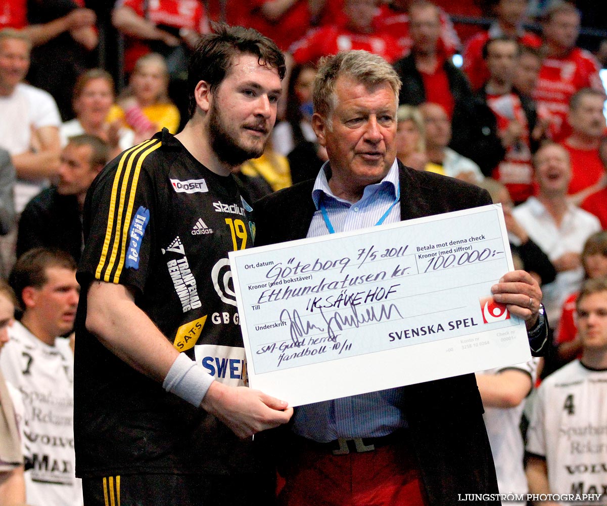 IK Sävehof-Eskilstuna Guif SM-FINAL Herrar 35-18,herr,Scandinavium,Göteborg,Sverige,Handboll,,2011,38411