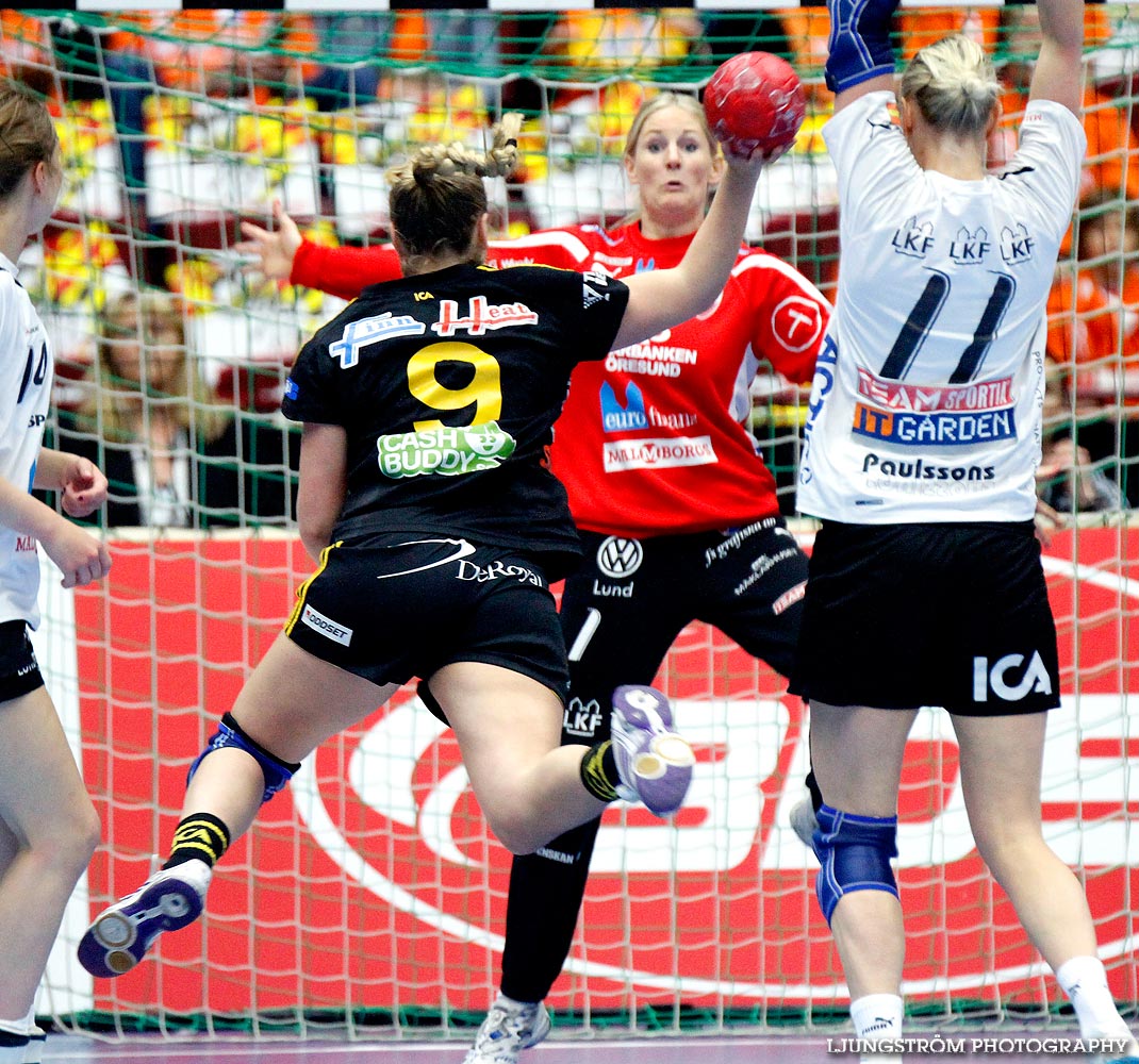 SM-FINAL Damer IK Sävehof-Lugi HF 27-14,dam,Malmö Arena,Malmö,Sverige,Handboll,,2012,53364