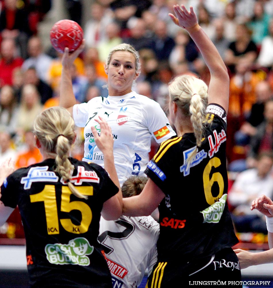 SM-FINAL Damer IK Sävehof-Lugi HF 27-14,dam,Malmö Arena,Malmö,Sverige,Handboll,,2012,53368