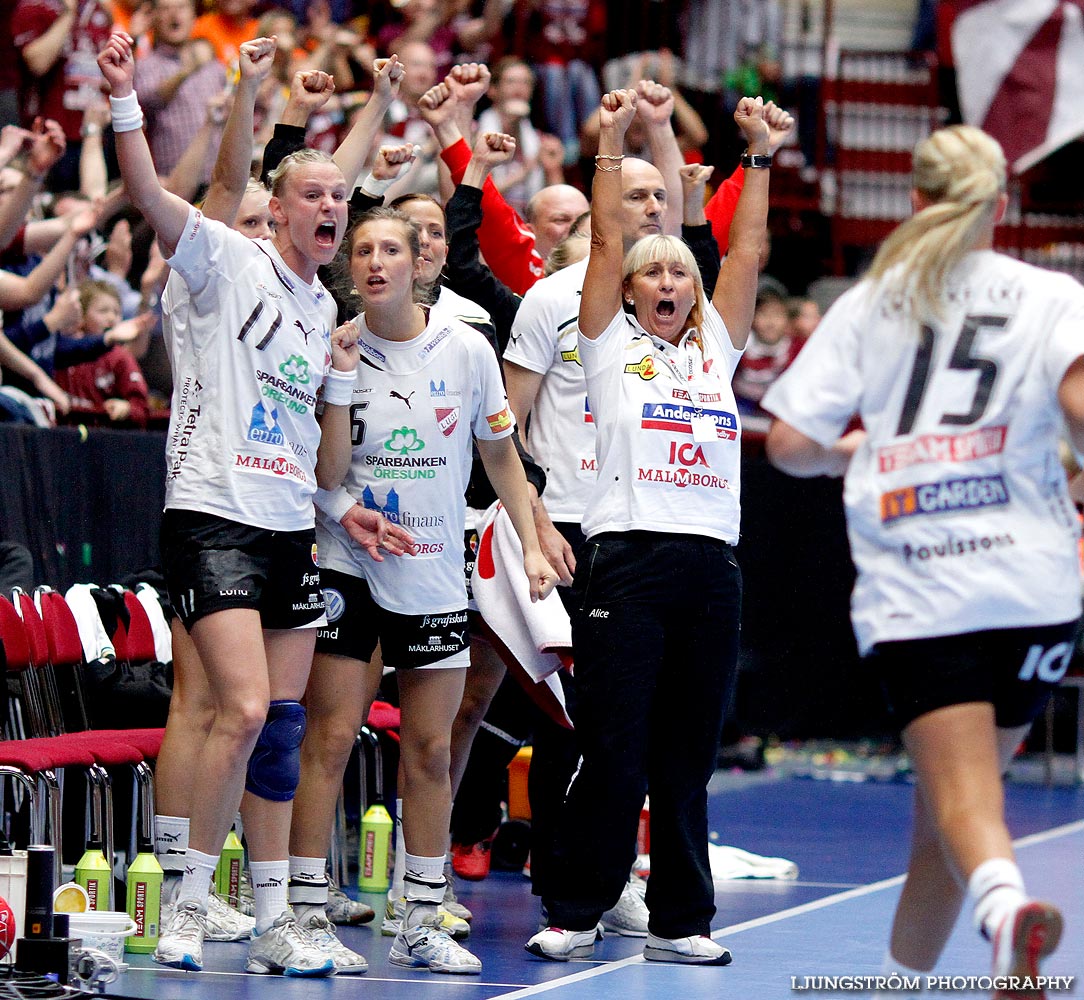 SM-FINAL Damer IK Sävehof-Lugi HF 27-14,dam,Malmö Arena,Malmö,Sverige,Handboll,,2012,53391