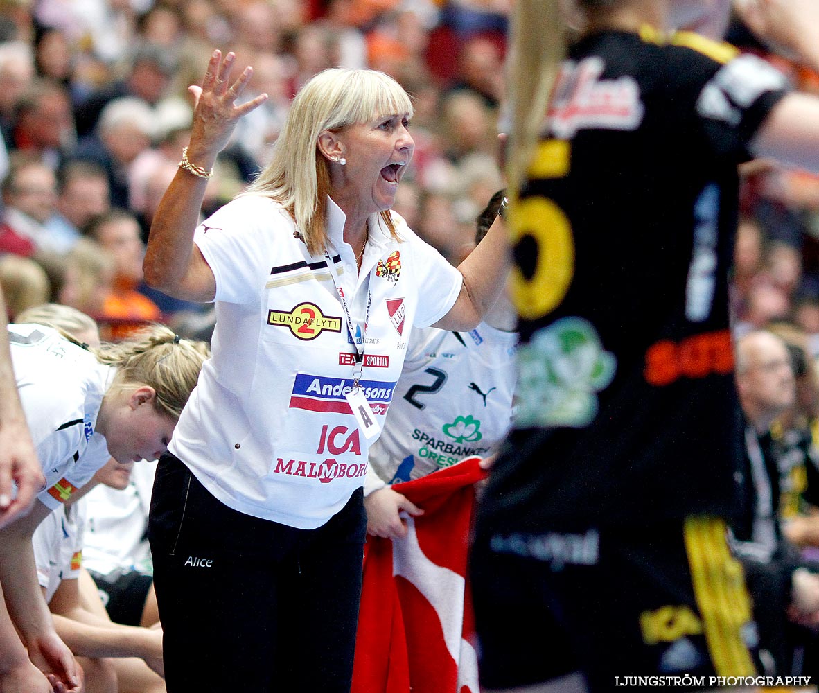 SM-FINAL Damer IK Sävehof-Lugi HF 27-14,dam,Malmö Arena,Malmö,Sverige,Handboll,,2012,53464