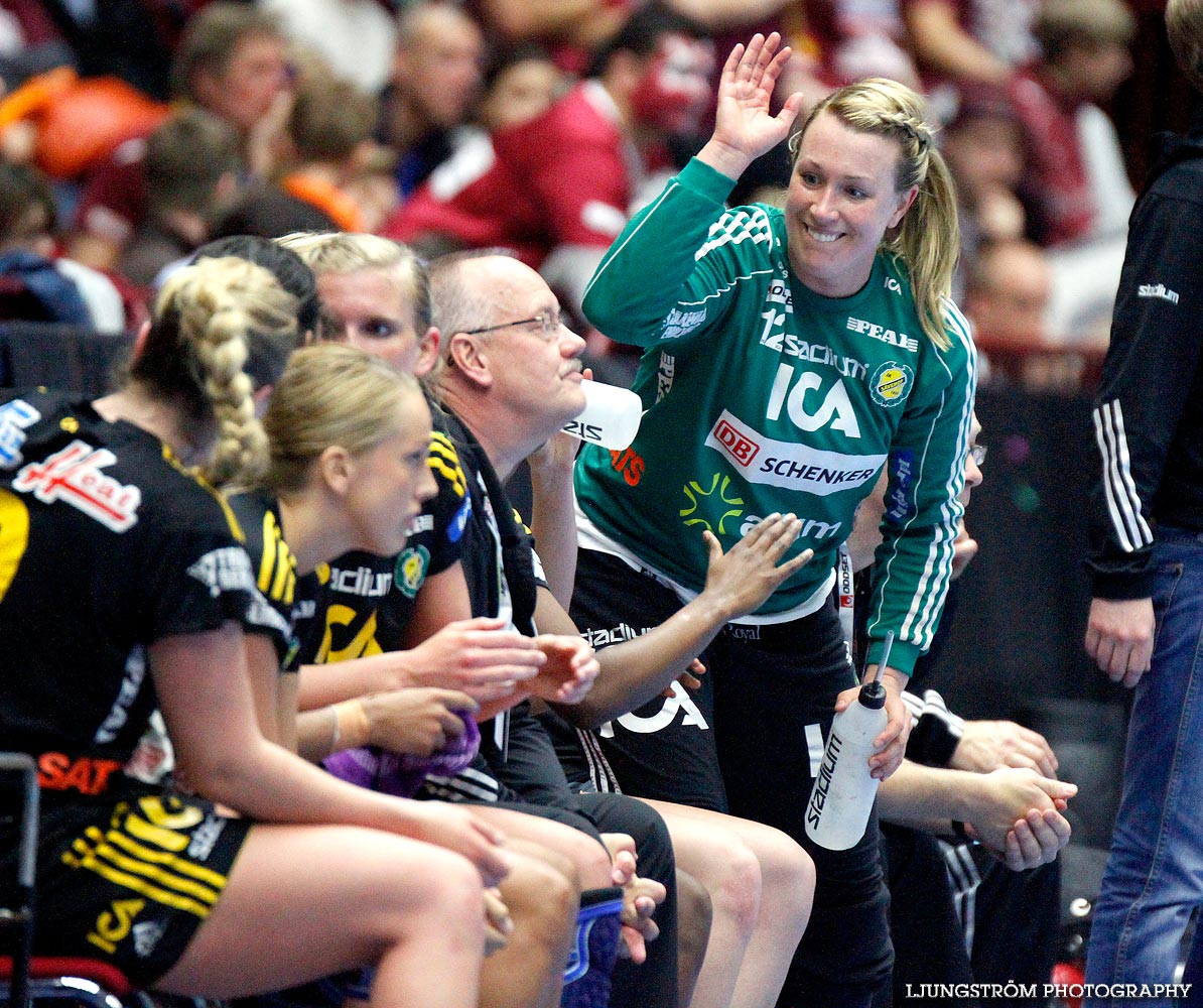 SM-FINAL Damer IK Sävehof-Lugi HF 27-14,dam,Malmö Arena,Malmö,Sverige,Handboll,,2012,53474