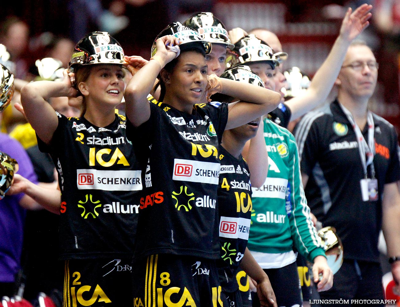 SM-FINAL Damer IK Sävehof-Lugi HF 27-14,dam,Malmö Arena,Malmö,Sverige,Handboll,,2012,53481