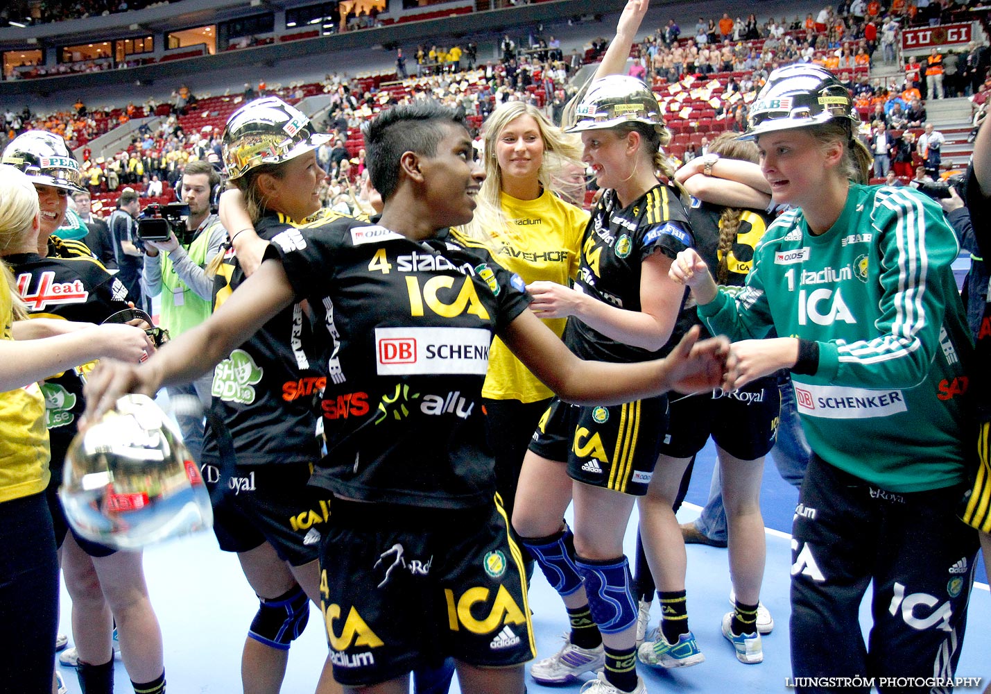 SM-FINAL Damer IK Sävehof-Lugi HF 27-14,dam,Malmö Arena,Malmö,Sverige,Handboll,,2012,53506