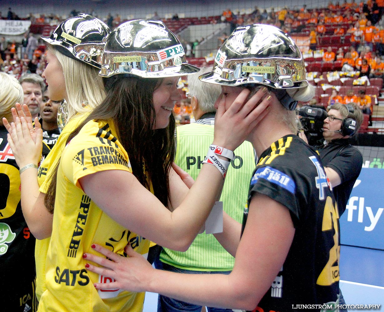 SM-FINAL Damer IK Sävehof-Lugi HF 27-14,dam,Malmö Arena,Malmö,Sverige,Handboll,,2012,53511