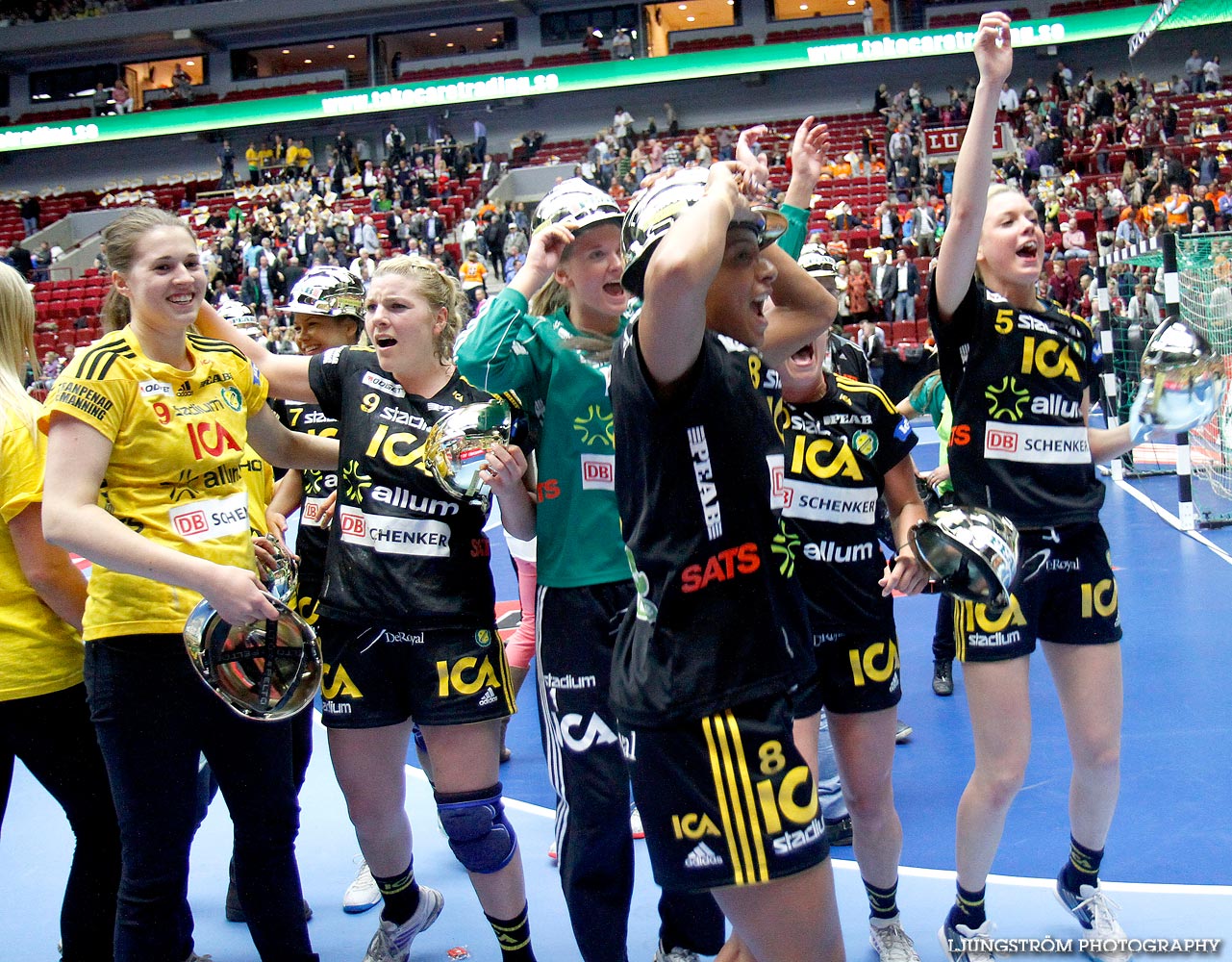 SM-FINAL Damer IK Sävehof-Lugi HF 27-14,dam,Malmö Arena,Malmö,Sverige,Handboll,,2012,53517