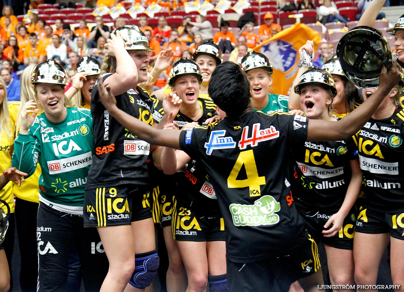 SM-FINAL Damer IK Sävehof-Lugi HF 27-14,dam,Malmö Arena,Malmö,Sverige,Handboll,,2012,53536