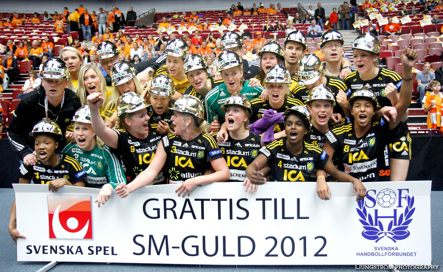 SM-FINAL Damer IK Sävehof-Lugi HF 27-14,dam,Malmö Arena,Malmö,Sverige,Handboll,,2012,53539