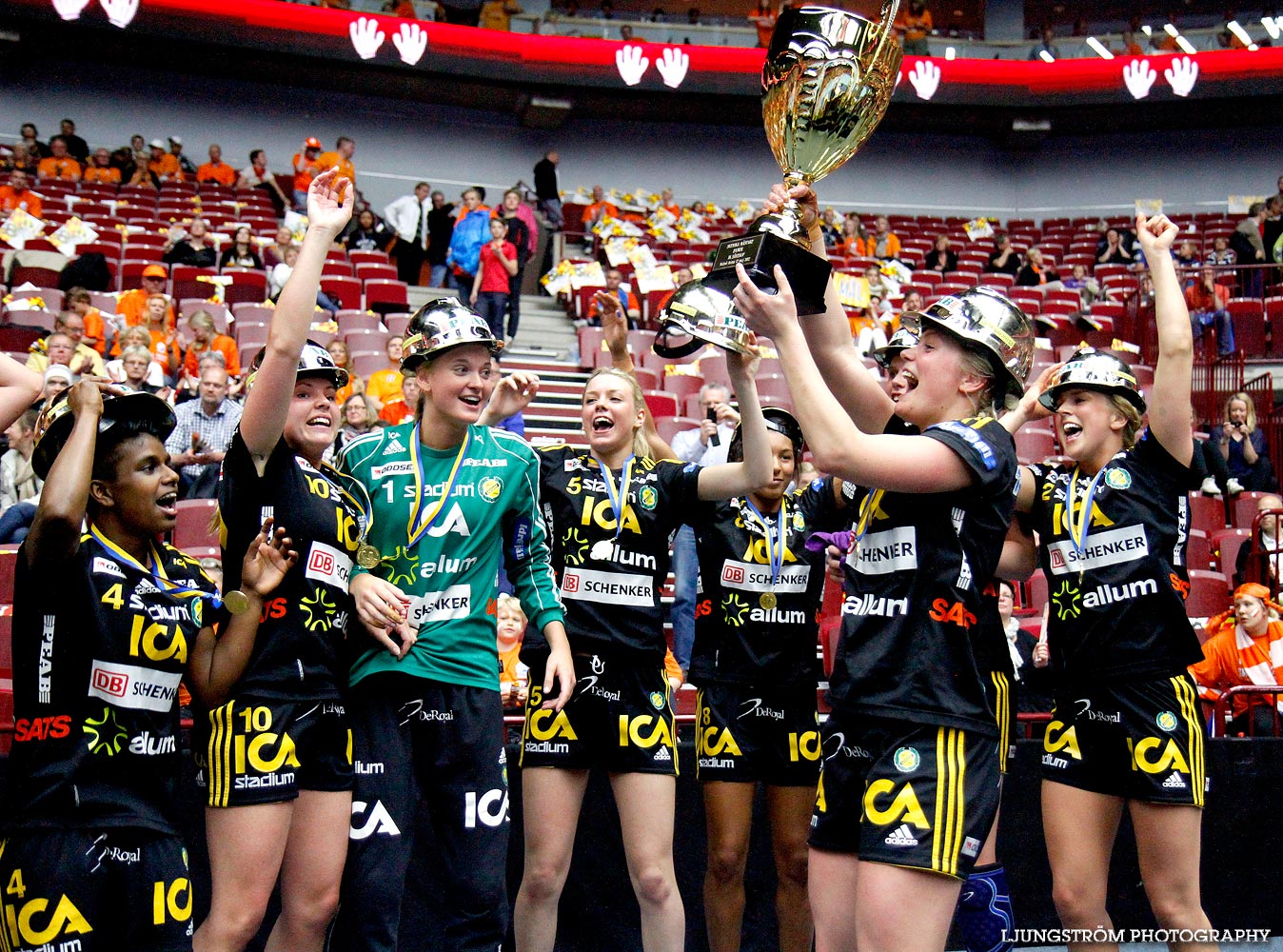 SM-FINAL Damer IK Sävehof-Lugi HF 27-14,dam,Malmö Arena,Malmö,Sverige,Handboll,,2012,53549