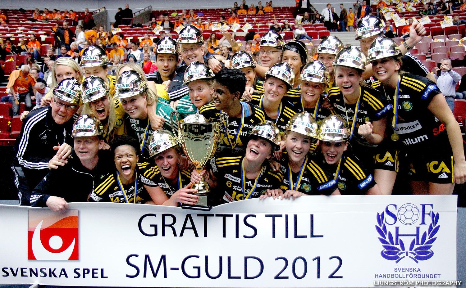 SM-FINAL Damer IK Sävehof-Lugi HF 27-14,dam,Malmö Arena,Malmö,Sverige,Handboll,,2012,53554