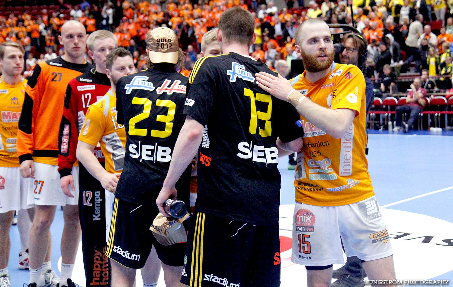 SM-FINAL Herrar IK Sävehof-IFK Kristianstad 29-21,herr,Malmö Arena,Malmö,Sverige,Handboll,,2012,53734