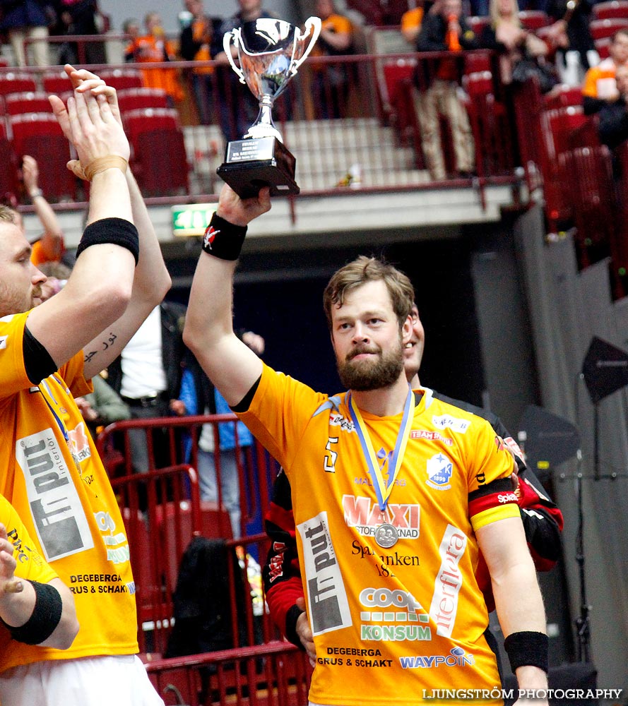 SM-FINAL Herrar IK Sävehof-IFK Kristianstad 29-21,herr,Malmö Arena,Malmö,Sverige,Handboll,,2012,53749