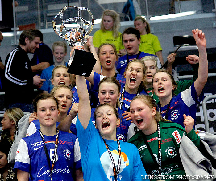 USM Steg 5 Damjuniorer SM-FINAL IFK Tumba-Skånela IF,dam,Stadium Arena,Norrköping,Sverige,USM Steg 5 2012,Ungdoms-SM,2012,50248
