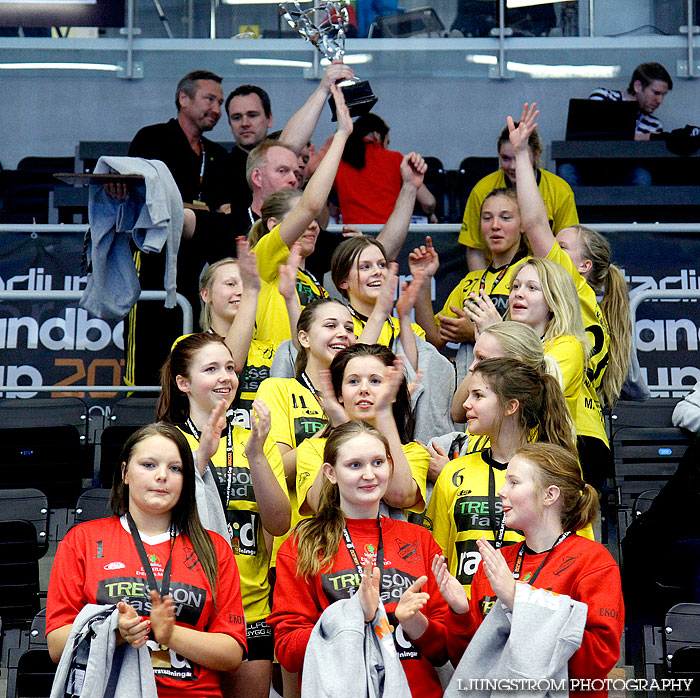 USM Steg 5 Flickor B SM-FINAL Torslanda HK-Gökstens BK,dam,Stadium Arena,Norrköping,Sverige,USM Steg 5 2012,Ungdoms-SM,2012,50429