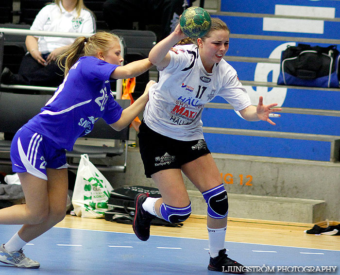 USM Steg 5 Flickor A SM-FINAL VästeråsIrsta HF Utv-Huddinge HK,dam,Stadium Arena,Norrköping,Sverige,USM Steg 5 2012,Ungdoms-SM,2012,50458