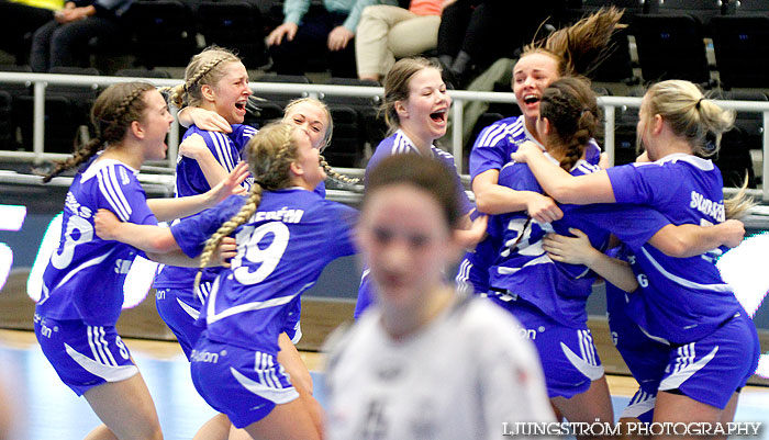 USM Steg 5 Flickor A SM-FINAL VästeråsIrsta HF Utv-Huddinge HK,dam,Stadium Arena,Norrköping,Sverige,USM Steg 5 2012,Ungdoms-SM,2012,50489