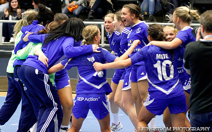 USM Steg 5 Flickor A SM-FINAL VästeråsIrsta HF Utv-Huddinge HK,dam,Stadium Arena,Norrköping,Sverige,USM Steg 5 2012,Ungdoms-SM,2012,50499