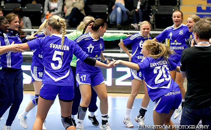 USM Steg 5 Flickor A SM-FINAL VästeråsIrsta HF Utv-Huddinge HK,dam,Stadium Arena,Norrköping,Sverige,USM Steg 5 2012,Ungdoms-SM,2012,50500