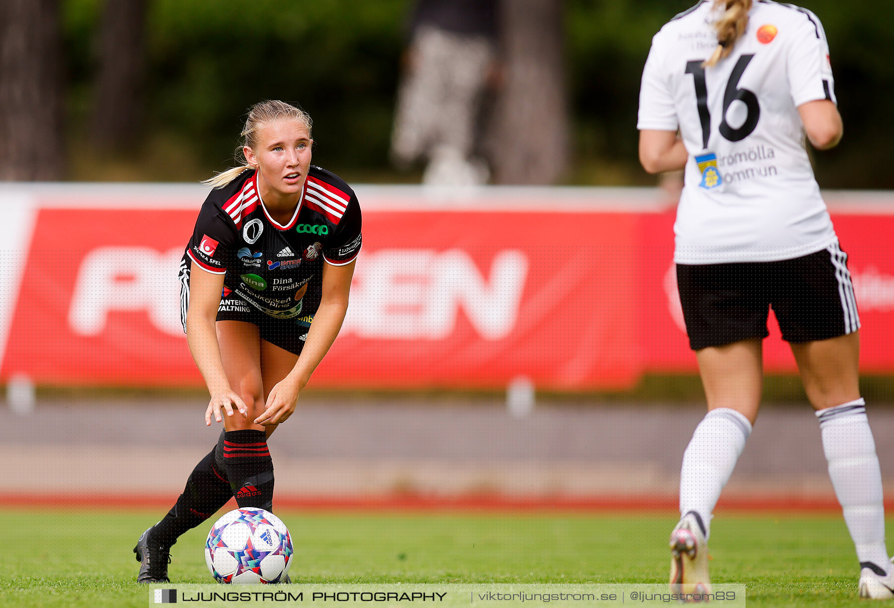 Lidköpings FK-Ifö Bromölla IF 4-1,dam,Framnäs IP,Lidköping,Sverige,Fotboll,,2022,286742