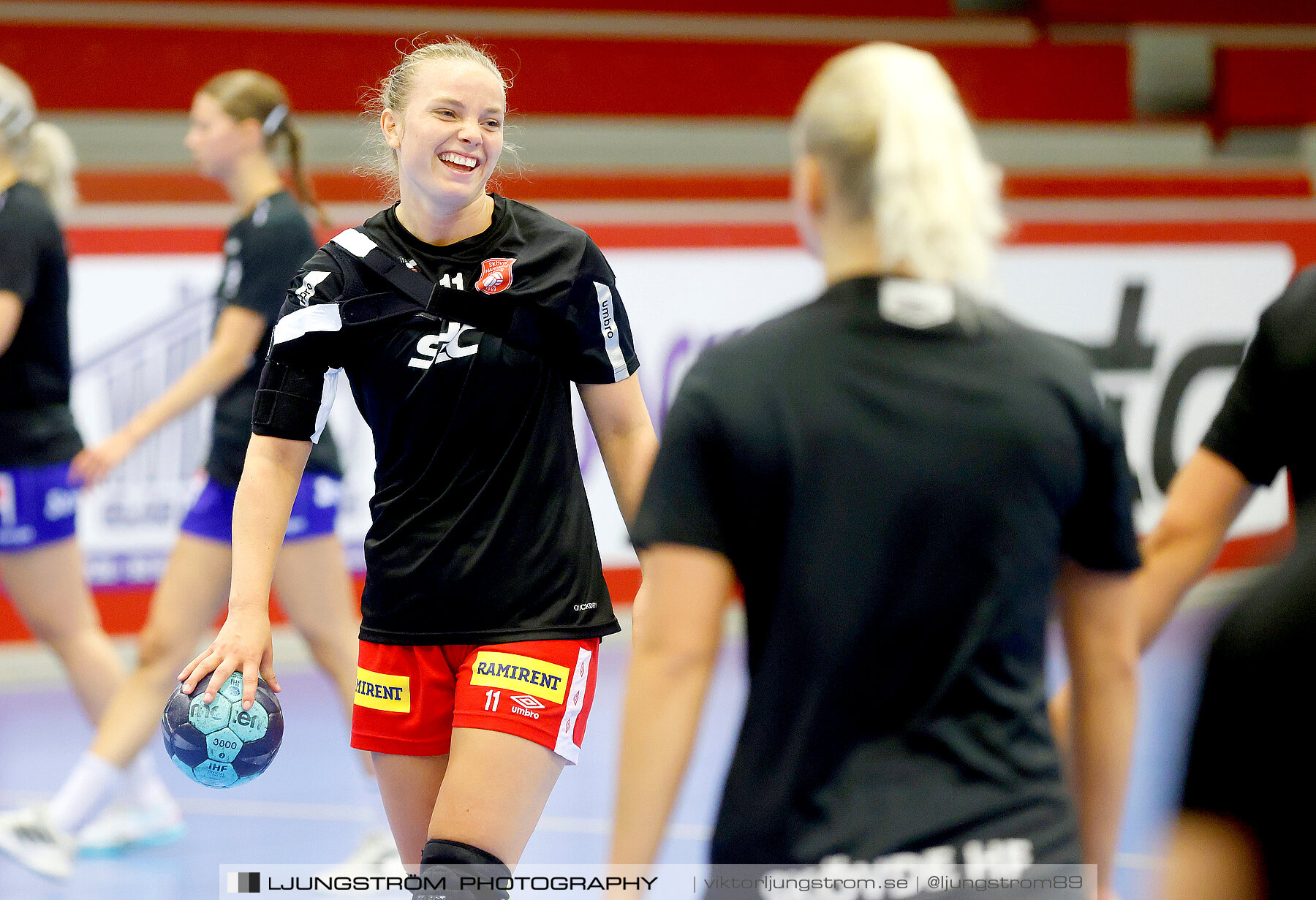 Träningsmatch Skövde HF-IF Hallby HK 22-21,dam,Skövde Idrottshall,Skövde,Sverige,Handboll,,2022,286818