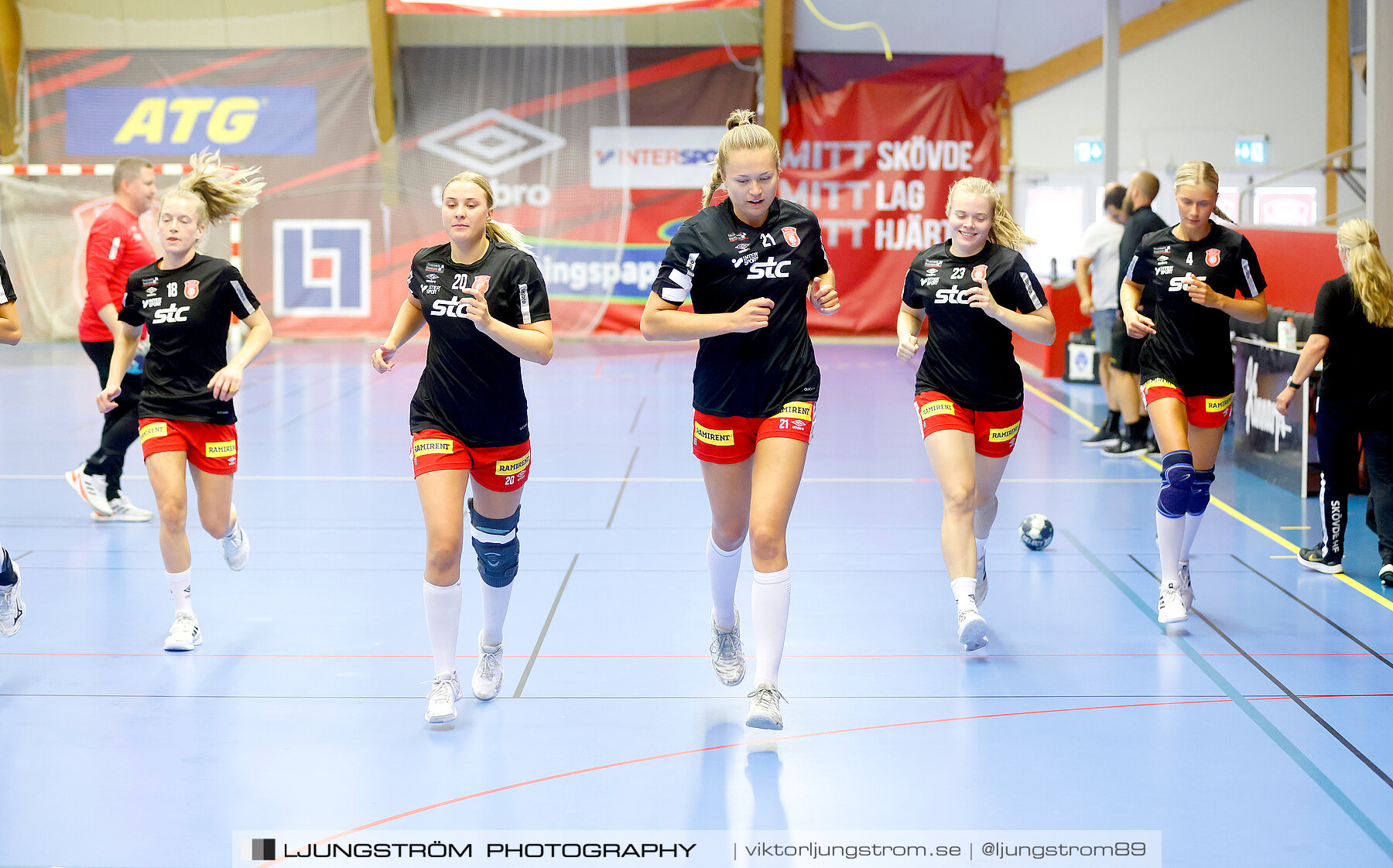 Träningsmatch Skövde HF-IF Hallby HK 22-21,dam,Skövde Idrottshall,Skövde,Sverige,Handboll,,2022,286826