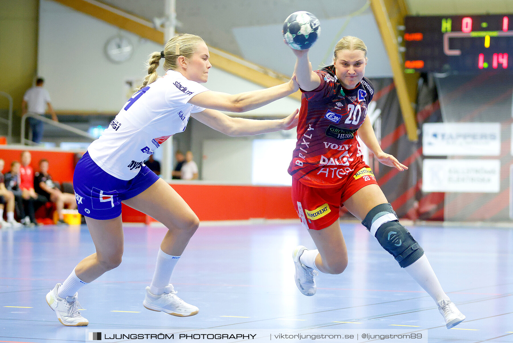 Träningsmatch Skövde HF-IF Hallby HK 22-21,dam,Skövde Idrottshall,Skövde,Sverige,Handboll,,2022,286840