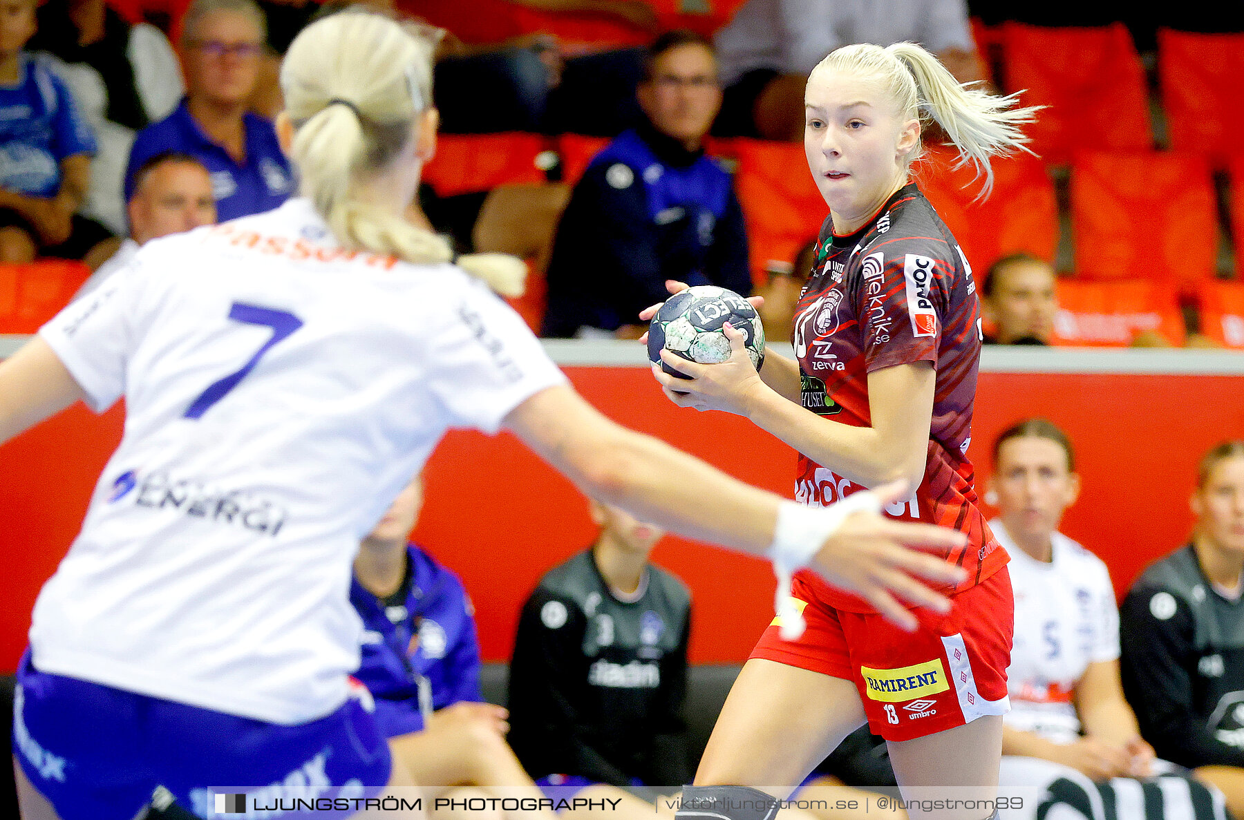 Träningsmatch Skövde HF-IF Hallby HK 22-21,dam,Skövde Idrottshall,Skövde,Sverige,Handboll,,2022,286845