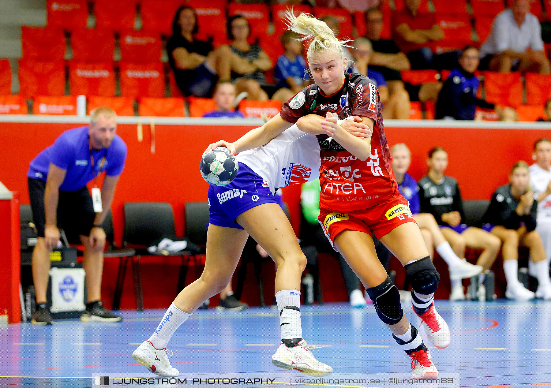 Träningsmatch Skövde HF-IF Hallby HK 22-21,dam,Skövde Idrottshall,Skövde,Sverige,Handboll,,2022,286861