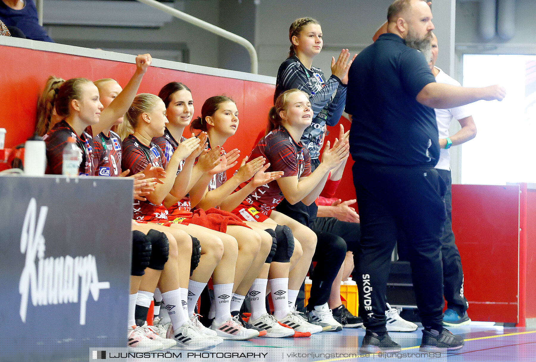 Träningsmatch Skövde HF-IF Hallby HK 22-21,dam,Skövde Idrottshall,Skövde,Sverige,Handboll,,2022,286879