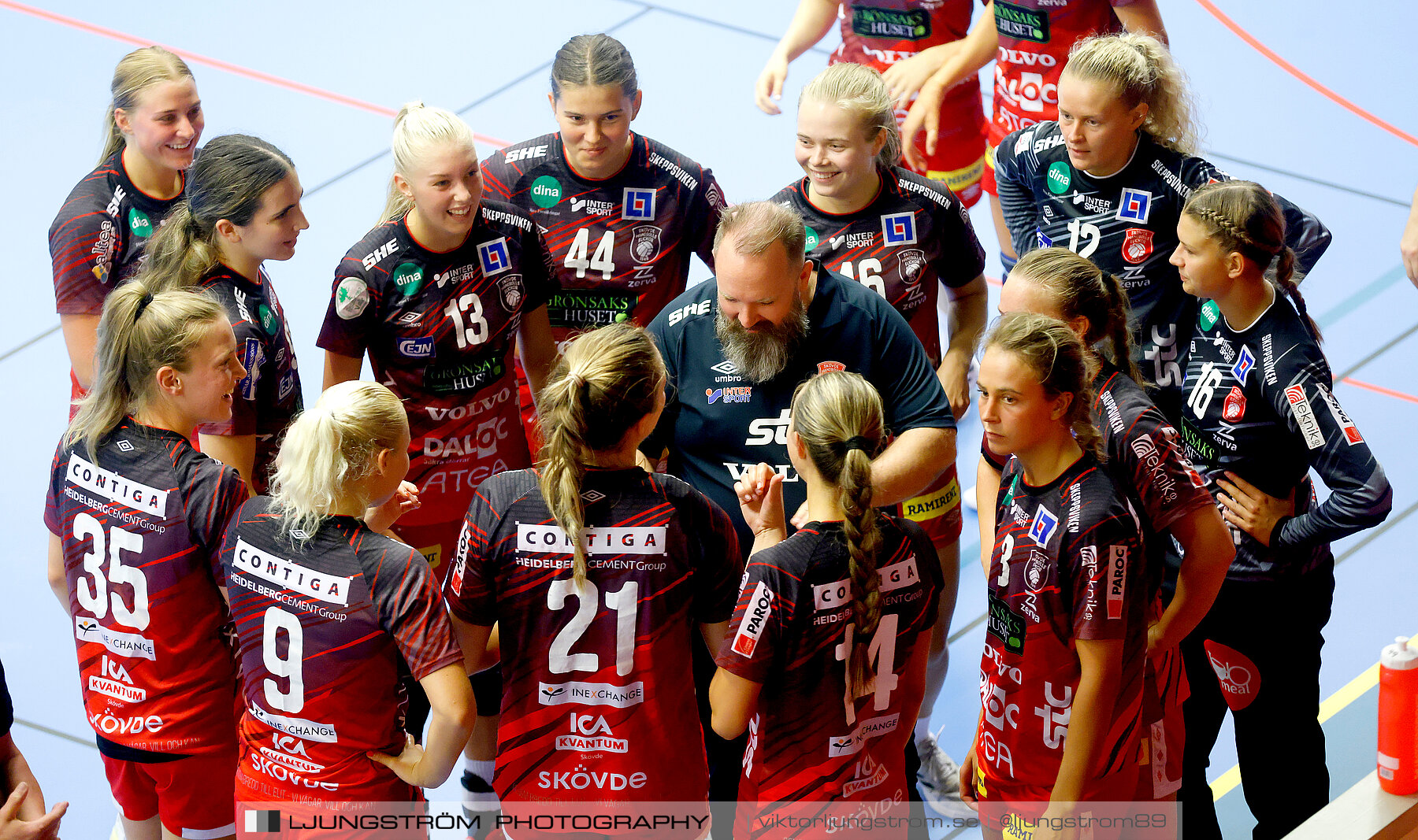 Träningsmatch Skövde HF-IF Hallby HK 22-21,dam,Skövde Idrottshall,Skövde,Sverige,Handboll,,2022,287147