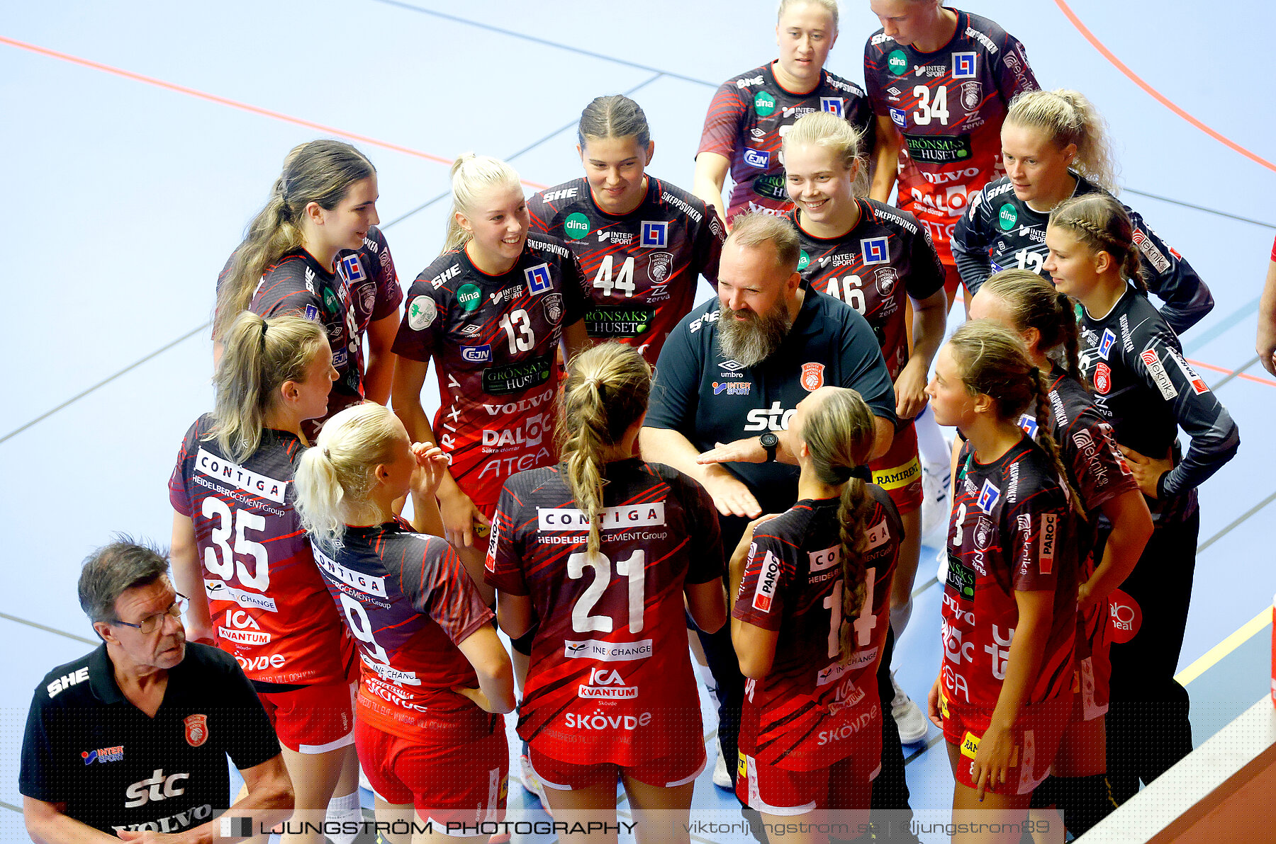 Träningsmatch Skövde HF-IF Hallby HK 22-21,dam,Skövde Idrottshall,Skövde,Sverige,Handboll,,2022,287148