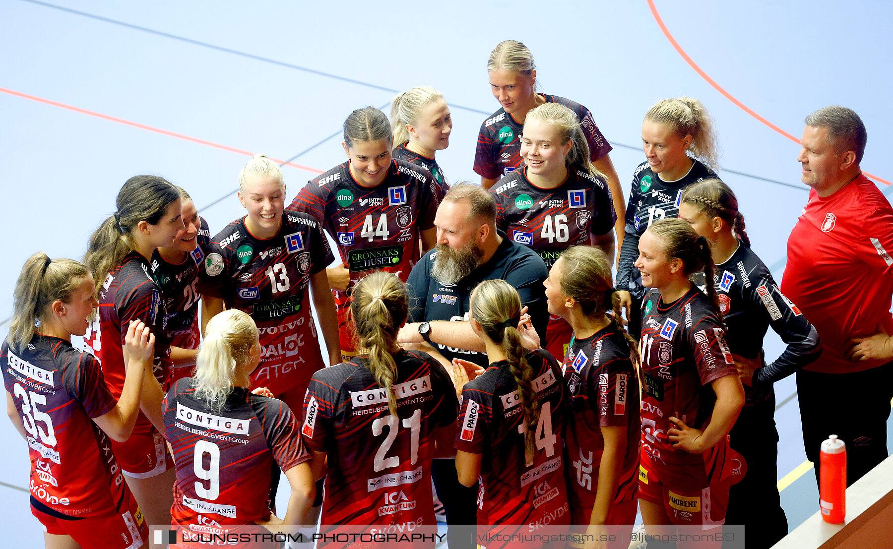 Träningsmatch Skövde HF-IF Hallby HK 22-21,dam,Skövde Idrottshall,Skövde,Sverige,Handboll,,2022,287150