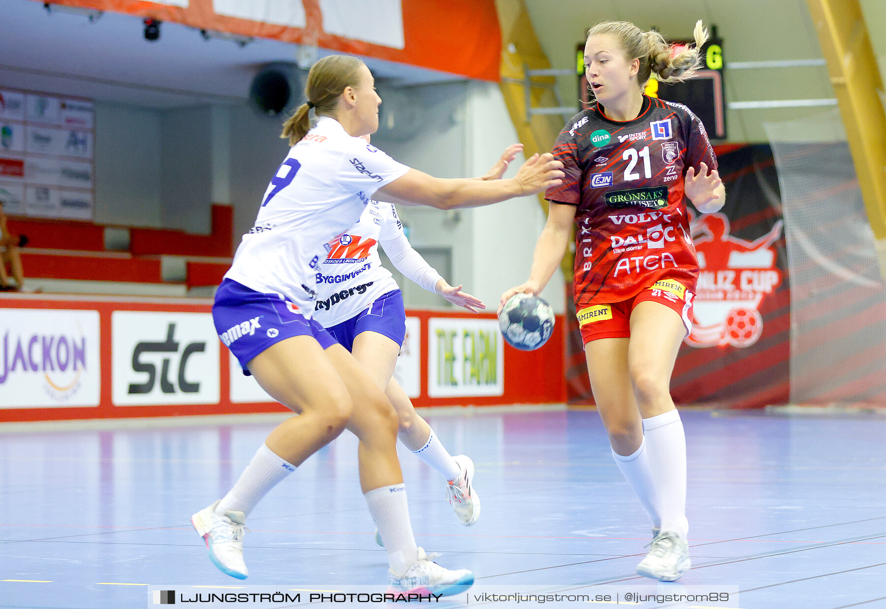 Träningsmatch Skövde HF-IF Hallby HK 22-21,dam,Skövde Idrottshall,Skövde,Sverige,Handboll,,2022,287155