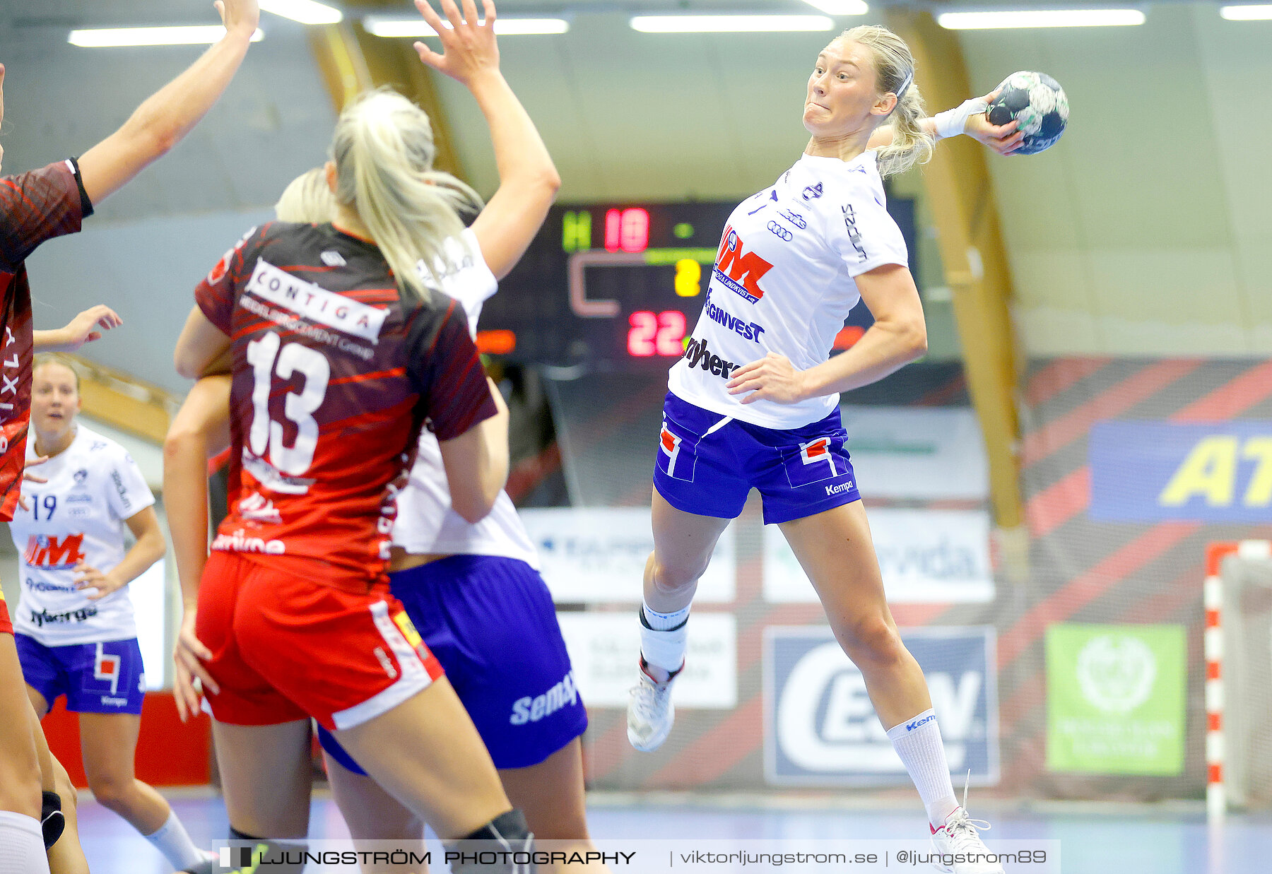 Träningsmatch Skövde HF-IF Hallby HK 22-21,dam,Skövde Idrottshall,Skövde,Sverige,Handboll,,2022,287201