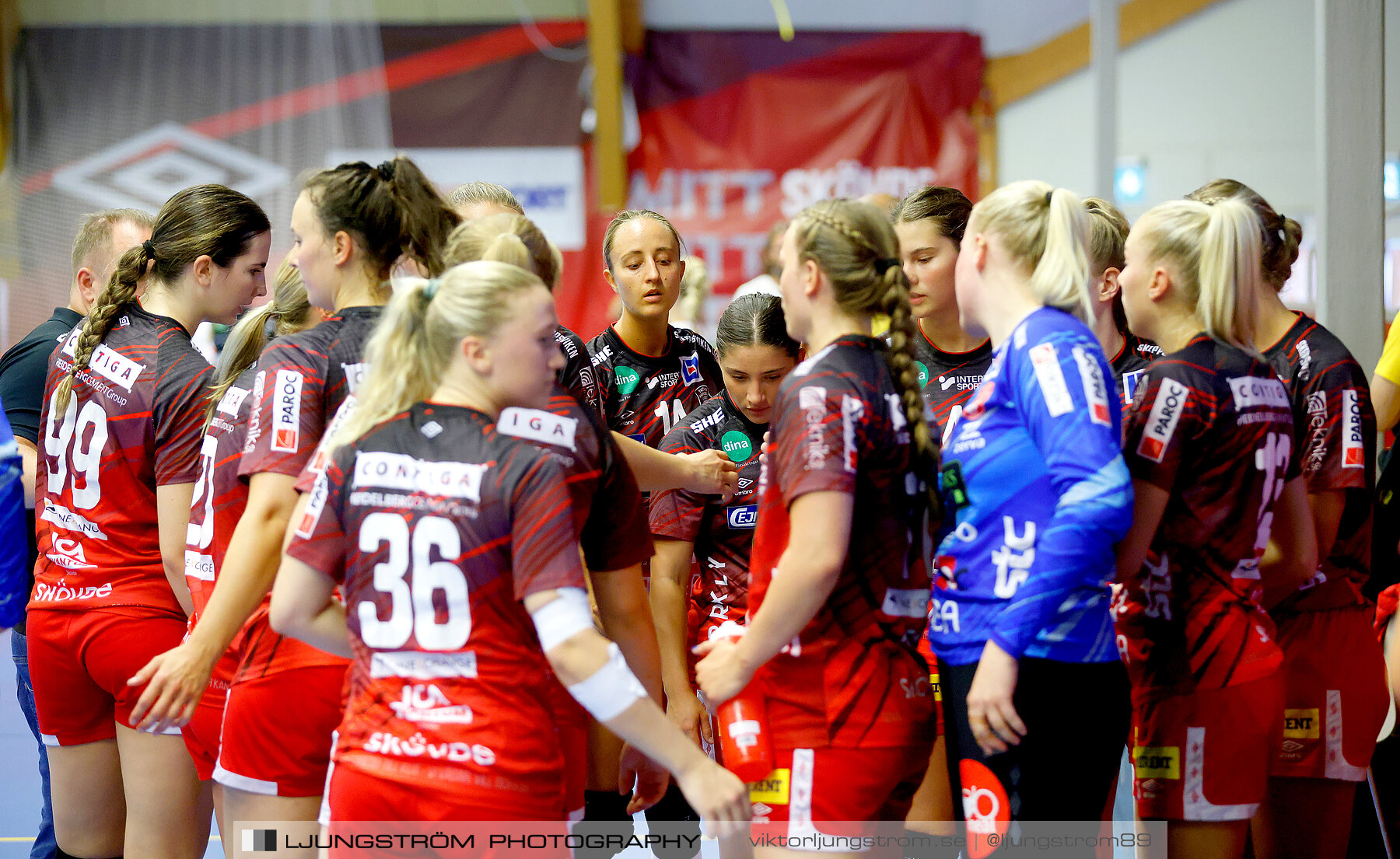 Träningsmatch Skövde HF-Gjerpen Håndball 25-26,dam,Skövde Idrottshall,Skövde,Sverige,Handboll,,2022,287976