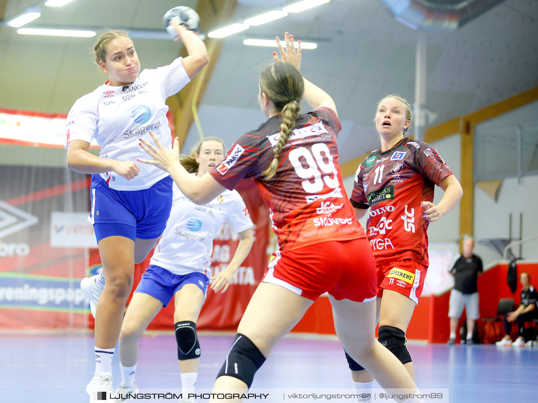 Träningsmatch Skövde HF-Gjerpen Håndball 25-26,dam,Skövde Idrottshall,Skövde,Sverige,Handboll,,2022,287985