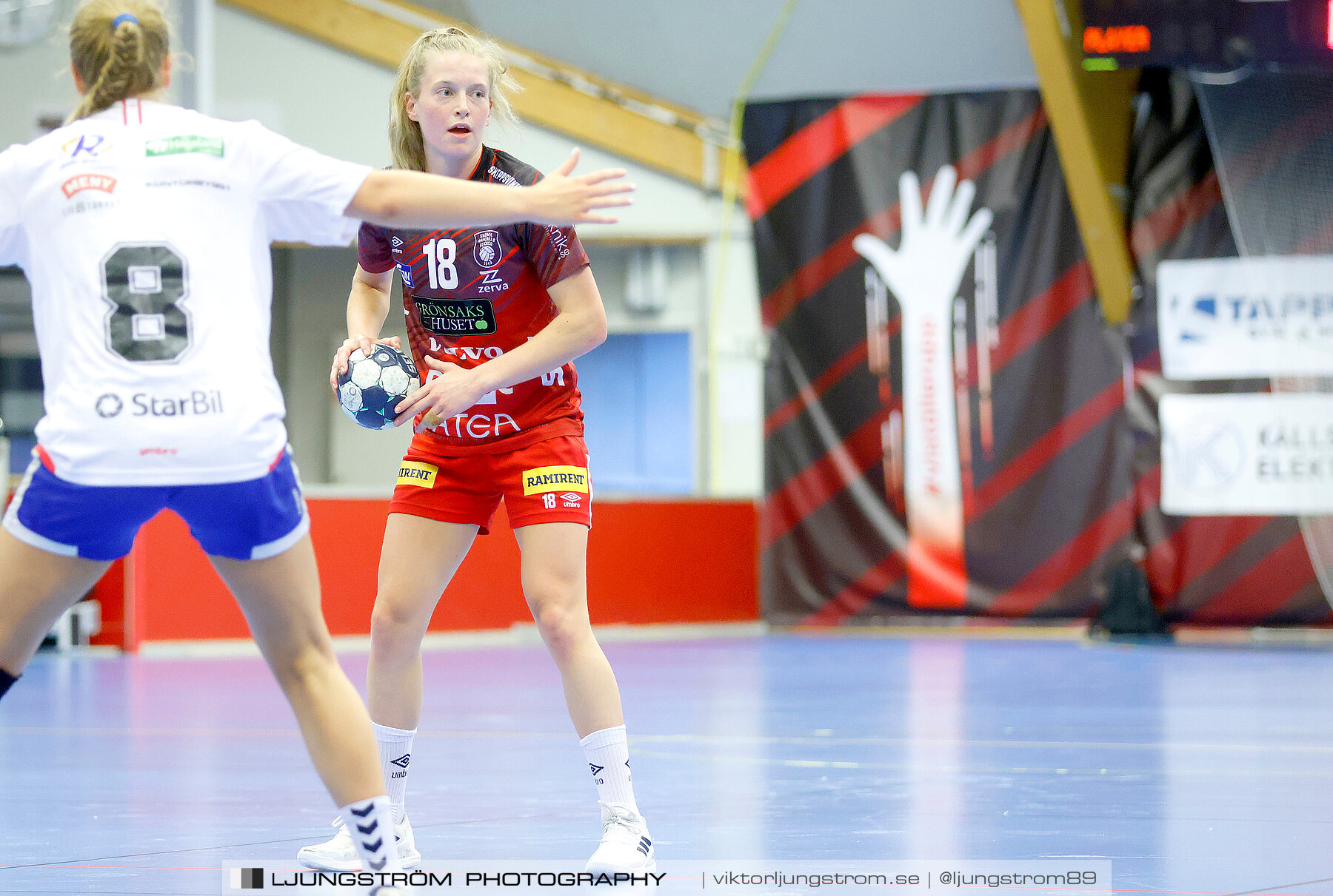 Träningsmatch Skövde HF-Gjerpen Håndball 25-26,dam,Skövde Idrottshall,Skövde,Sverige,Handboll,,2022,288042