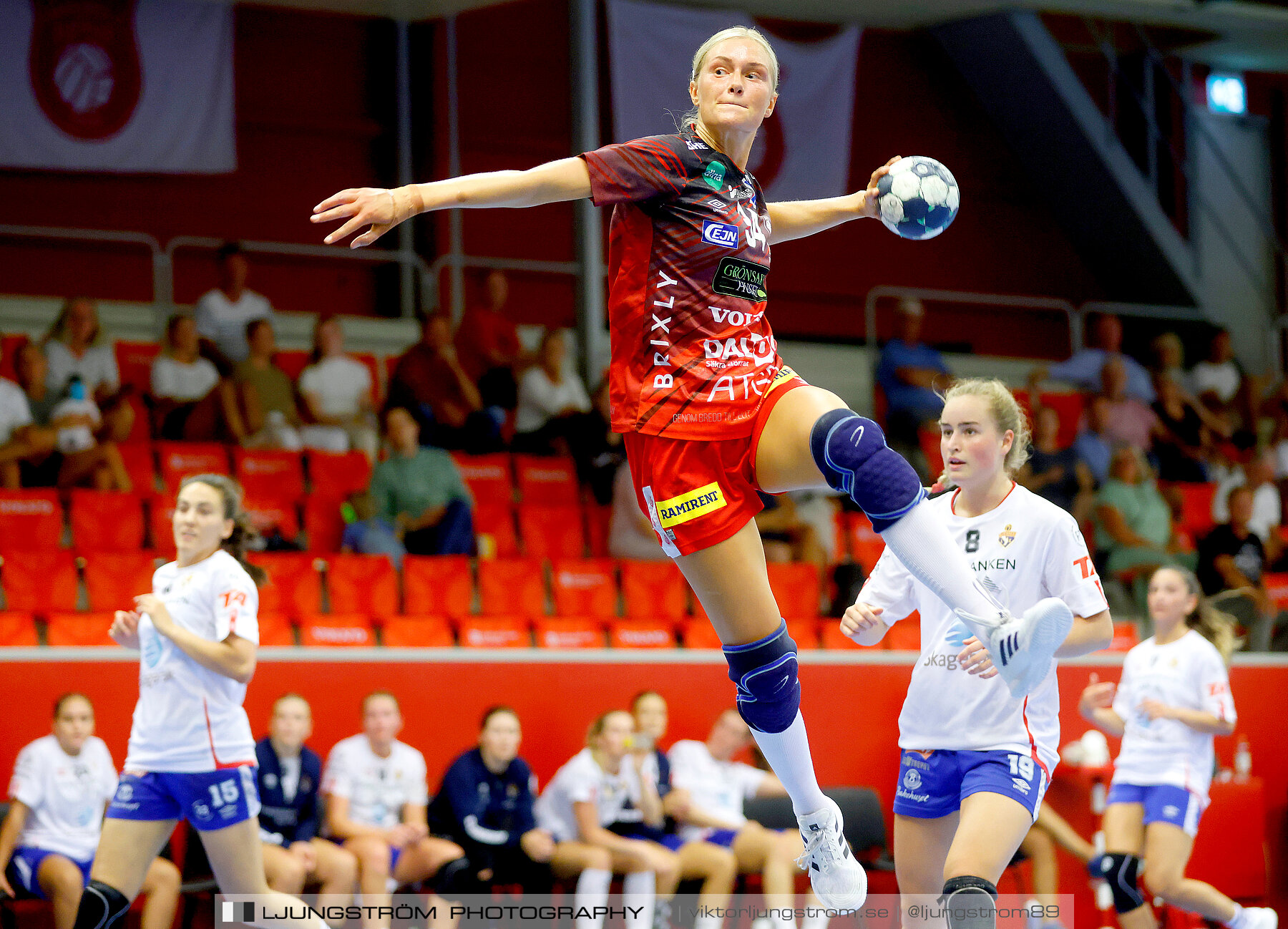 Träningsmatch Skövde HF-Gjerpen Håndball 25-26,dam,Skövde Idrottshall,Skövde,Sverige,Handboll,,2022,288051