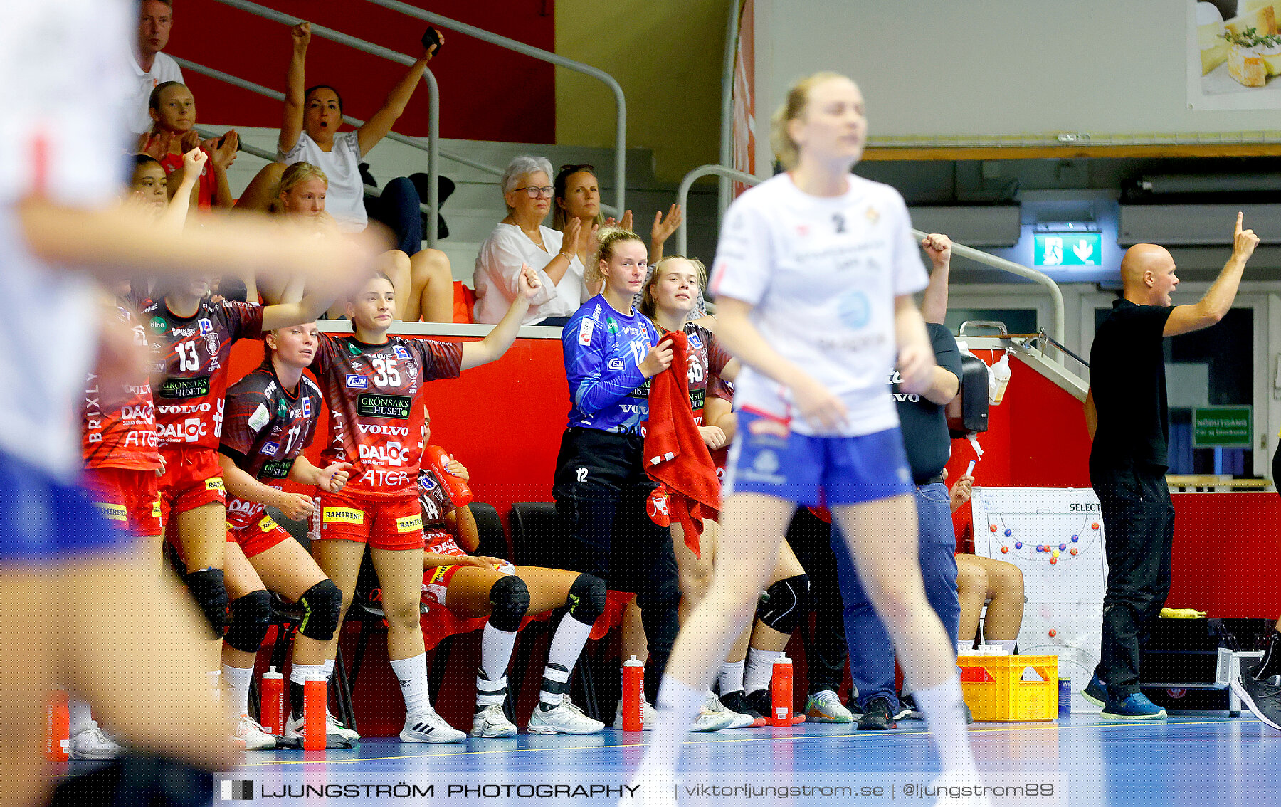 Träningsmatch Skövde HF-Gjerpen Håndball 25-26,dam,Skövde Idrottshall,Skövde,Sverige,Handboll,,2022,288054