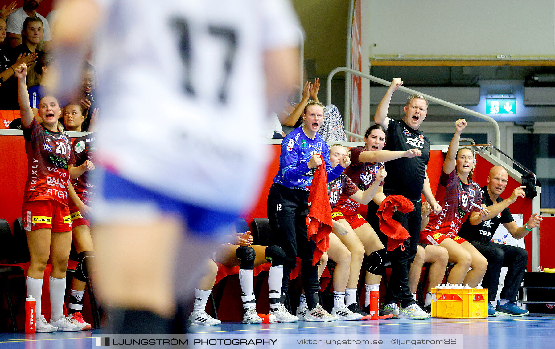 Träningsmatch Skövde HF-Gjerpen Håndball 25-26,dam,Skövde Idrottshall,Skövde,Sverige,Handboll,,2022,288062