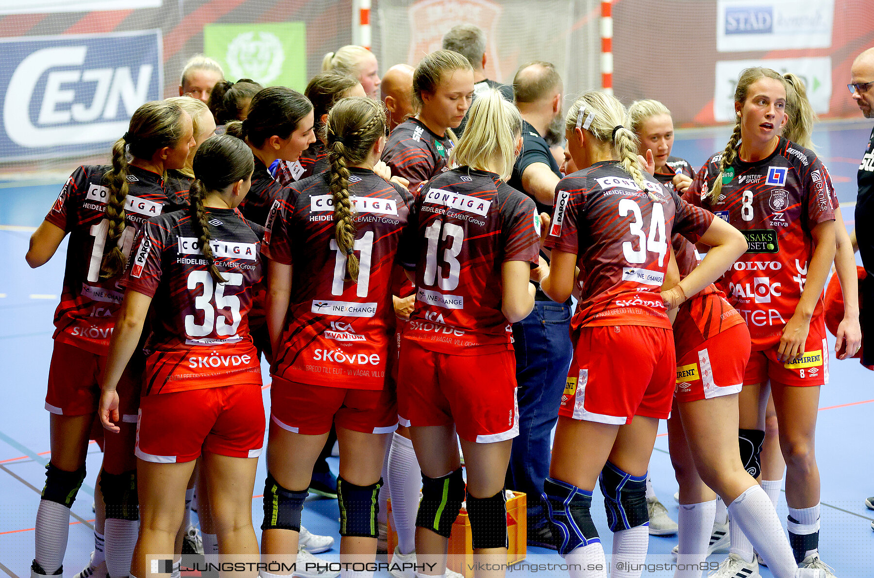 Träningsmatch Skövde HF-Gjerpen Håndball 25-26,dam,Skövde Idrottshall,Skövde,Sverige,Handboll,,2022,288081